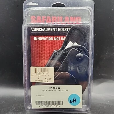 Safariland Ruger LC9 Inside Pants Concealment Holster Left Hand #27-184-62 NIP - Image 1 of 4