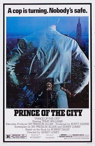 Póster de una hoja de Prince of the City 1981 de EE. UU. - Imagen 1 de 1