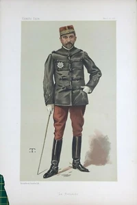 General Georges Boulanger LA REVANCHE Vanity Fair Litografía Original Color 1887 - Imagen 1 de 2