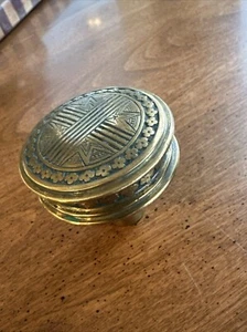 Antique Entry Corbin GOTHIC EASTLAKE H24200 brass bronze Victorian door knob - Picture 1 of 6