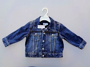 NEW GYMBOREE Denim Jacket SZ 18-24m 18m 24m Boys Girls Jeans Blue Baby Clothes - Picture 1 of 5