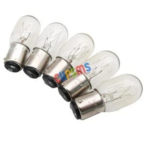 5PCS Light Bulbs FIT for Singer Home Sewing Machine 1.5W 110 Volts Push In Type - Picture 1 of 3