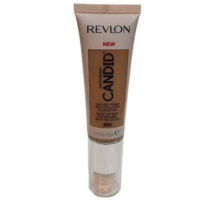 Revlon PhotoReady Candid Natural Finish Anti Pollution 350-Natural Tan  - Image 1 of 4