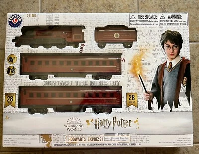 Lionel Harry Potter Hogwarts Express Mini Model Train Set Standard Red,711981 - Image 1 of 4