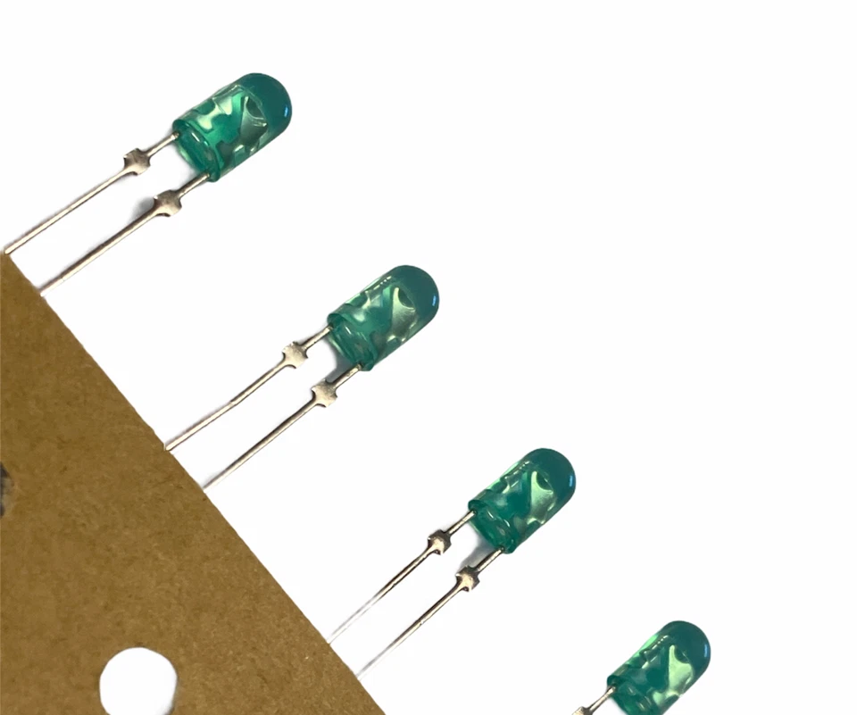 2000 PCS AGILENT QLMP-LM99-QT0ZZ QLMP-LM99 4MM GREEN INDIVIDUAL LED Through Hole - Image 1 of 1