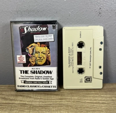 The Shadow Radio Classics - Cassette Tape - Complete Original Unedited Broadcast - Image 1 of 3