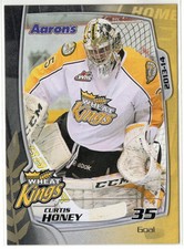 2013/14 Brandon Wheat Kings - CURTIS HONEY (g)