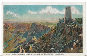 VTG Postcard - The Watchtower, Desert View, Grand Canyon National Park, Arizona - Bild 1 von 2