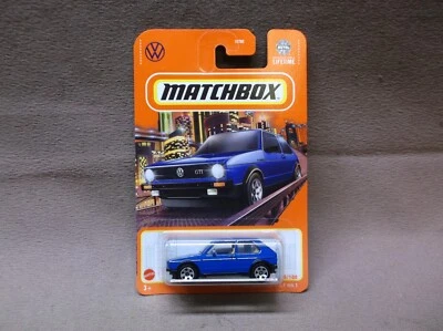 MATCHBOX 2024 #95 BLUE 1976 VW 76 VOLKSWAGEN GOLF MK 1 GTI JDM FAST FURIOUS - Image 1 of 3