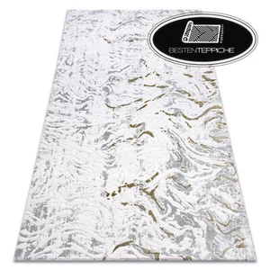 Modern Thick And Dense Woven Rugs " Dizayn " Acrylic 123 Grey Green Exclusive - Picture 1 of 6