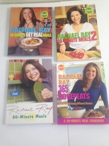 Rachel Ray 4 lot Cookbook 30 Minute Meals 365 no repeats cooking chef cook bake - Picture 1 of 24