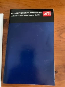 ATI ALL-IN-WONDER X800 connector cables/s videos/remote/manual (No Card) - Picture 1 of 14