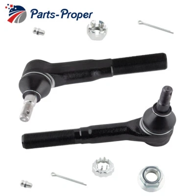 2Pc Front Outer Tie Rod Ends LH & RH For Ford F250 F350 Super Duty 2005-2007 RWD - Image 1 of 4
