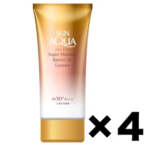 SKIN AQUA Super Moisture Barrier UV Essence 4Pack 70g Sunscreen Super Waterproof - Picture 1 of 8