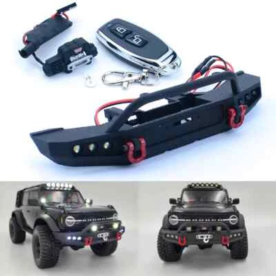 Climbing Car Front Bumper Electric Winch 1/18 For Traxxas TRX4-M RC Crawler Part - Image 1 of 4