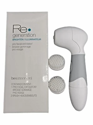 Beauticontrol Regeneration Brighten Pro Facial Exfoliator 2 Brushes Included - Image 1 of 3