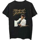 Michael Jackson Thriller White Suit T-Shirt Black New