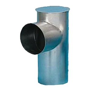 FAL-Rauchrohr Kapselknie Ø 120 mm feueraluminiert  FAL-TS-120 - Bild 1 von 1