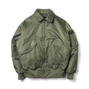 Hombres CWU-45P Chaqueta Invierno Exterior Gruesa Abrigo de Piloto Militar Bombardero Chaqueta de Vuelo - Imagen 1 de 22