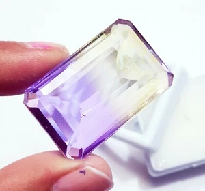 Piedras Preciosas Sueltas Doblete Brasileño Alejandrita 58.80 Ct Certificado Con Regalo Gratis - Imagen 1 de 7