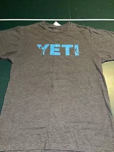 VINTAGE 2016 YETI Cooler Bag Branded T-Shirt MEDIUM Fishing Outdoor Accessories - Picture 1 of 7