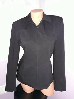  Blazer Mujer (New Frontier) Cremallera Frontal Negro 6 Foto 1 de 4