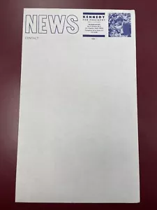 Robert Kennedy RFK  FOR PRESIDENT Campaign News Letterhead.Union Stamp - Picture 1 of 6