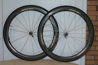 PAAR SCHLAUCHWANNE ZIPP 303 DIMPLED CARBON RENNRAD LAUFRÄDER CAMPAGNOLO FREINABE - Bild 1 von 4