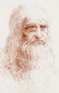Self-portrait (1512) by Leonardo da Vinci Art Print - Picture 1 of 1