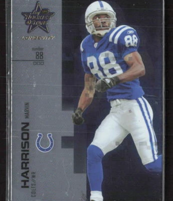 2007 Leaf Rookies & Stars Longevity #82 Marvin Harrison Colts HOF (S) - Image 1 of 2