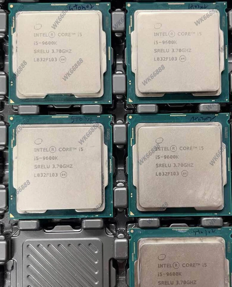 9th generation Intel Core i5-9600K 3.7GHz 6-core 9MB LGA 1151 CPU processor - Image 1 of 1