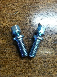 NEW OEM NISSAN IGNITION LOCK SECURITY BREAK AWAY BOLTS - FITS MANY MODEL NISSANS - Imagen 1 de 3