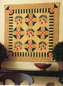 Cherry Festival Quilt Pattern Pieced/Applique CC - Picture 1 of 1