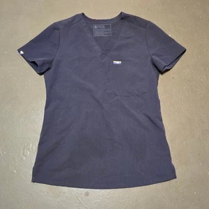 Figs Catarina One-Pocket Medical Scrub Top in Charcoal PrideWomen's Size XXS - Picture 1 of 5