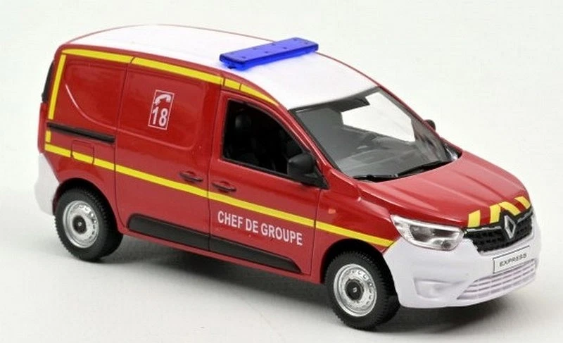 Renault Express Van 2021 Pompiers Chef De Groupe 1:43 NOREV 511337 - Immagine 1 di 1
