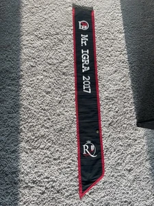 IGRA International Gay Rodeo Association Herr IGRA 2017 Royalty Award Schärpe Aufnäher - Bild 1 von 24