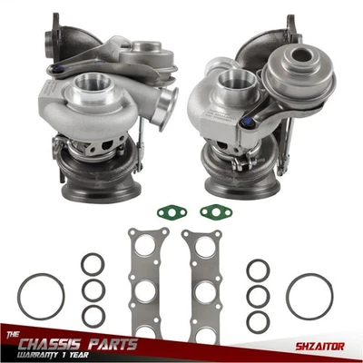 Upgraded Billet Twin Turbo TD03 For BMW N54 3.0 135i 335i 335xi 2006 2007-2011 Foto 1 de 4