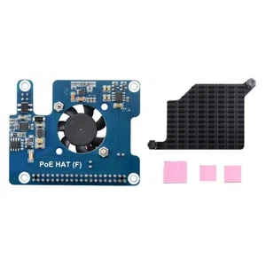 Pour 5 PoE HAT 802.3Af/ Carte D'Extension GPIO avec Ventilateur de Refroid2550 - Photo 1/10