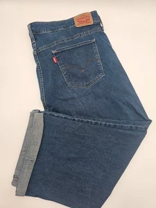 Bonitos Jeans LEVIS CAPRIS Para Mujer Talla 22W Denim Recortado Capri LEVI Jean - Imagen 1 de 7