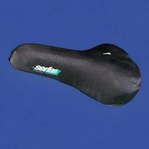 Serfas Reactive Gel Tailbones Bike Seat Saddle Velo Black - Picture 1 of 8