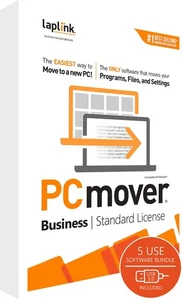 Laplink PAFGPCMB0B005P0RTPML PCmover Business Software 5 Use License - Picture 1 of 1