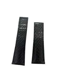 Grey Python Watch Band Strap MONACOWW2117FC6216 Tag Heuer - Picture 1 of 2