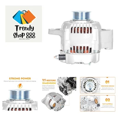 New Alternator for Suzuki Esteem 1.8L 1999 2000 2001 2002, Suzuki Sidekick 1.... - Image 1 of 4