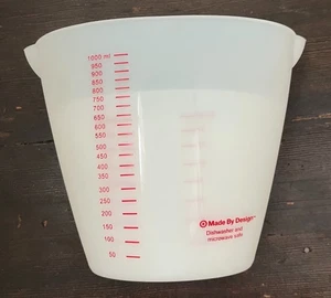 Target 3 Stück Silikon Messbecher Set weiß verschachtelt 4 Tassen 2 Tassen 1 Tasse - Bild 1 von 3