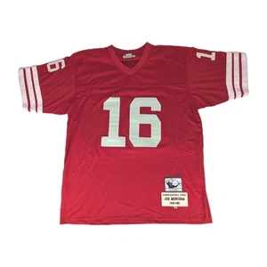 Camiseta Mitchell & Ness Throwback XL Auténtica Joe Montana San Francisco 49ers - Imagen 1 de 13