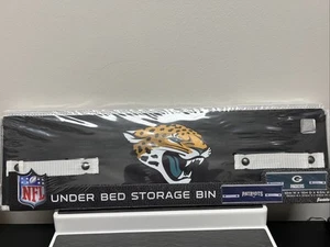 3-Franklin Sports NFL Jacksonville Jaguars Under The Bed Storage Bin- Large - Picture 1 of 5