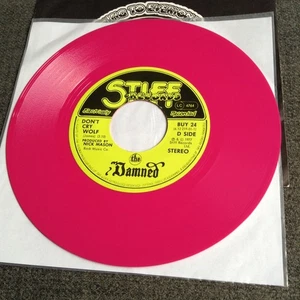 The Damned - One Way Love / Don't Cry Wolf 7" (New Wave/Rock/Punk) STIFF 1977 - Picture 1 of 3