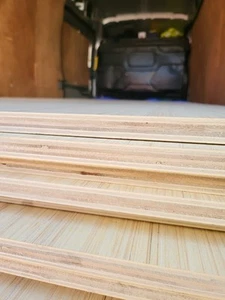 Hardwood plywood sheets, 5.5mm, 9mm, 12mm, 18mm COLLECTION ONLY - Picture 1 of 7