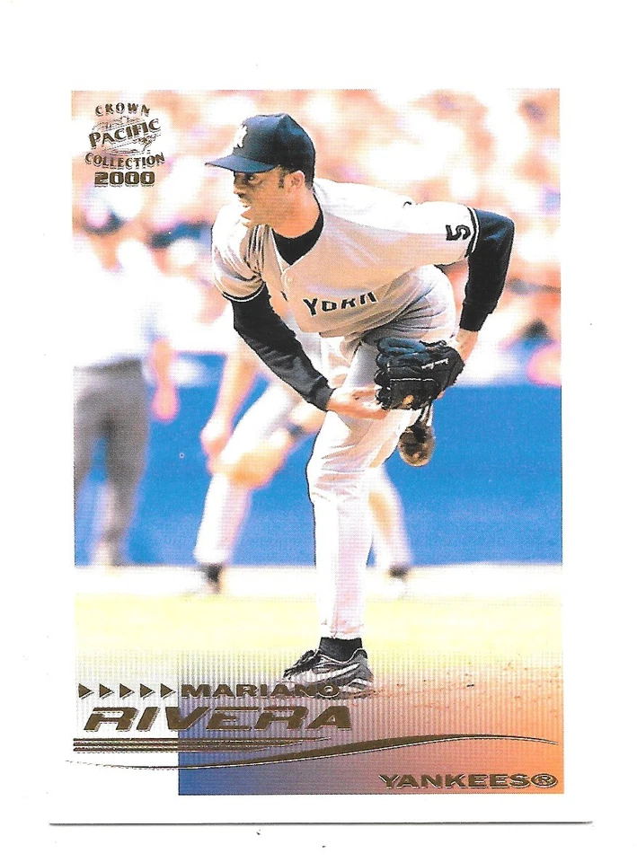 Q 2000 Pacific Crown Baseball Mariano Rivera Yankees #194 NRMT - Image 1 of 1