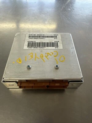 OEM 2000-2002 CADILLAC ELDORADO SUSPENSION MODULE 09386619 REAR RIDE CONTROL - Image 1 of 2
